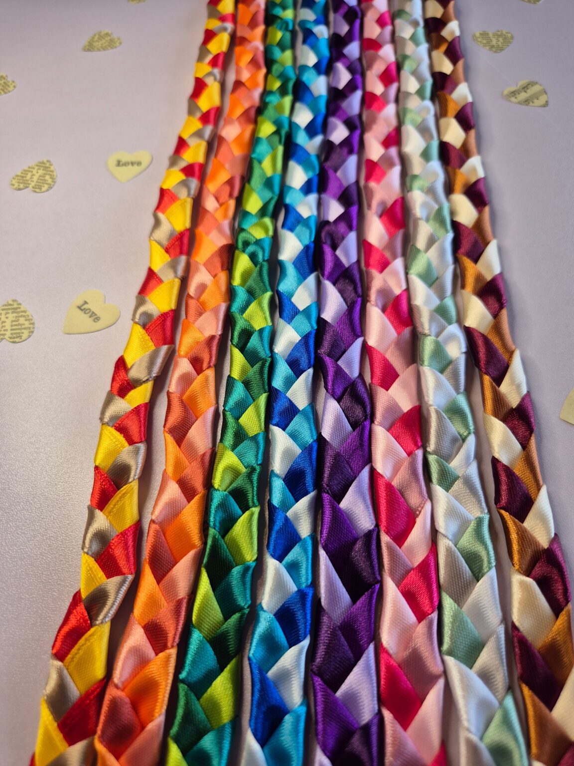 Hand Position With Ribbons Handfasting Ribbons